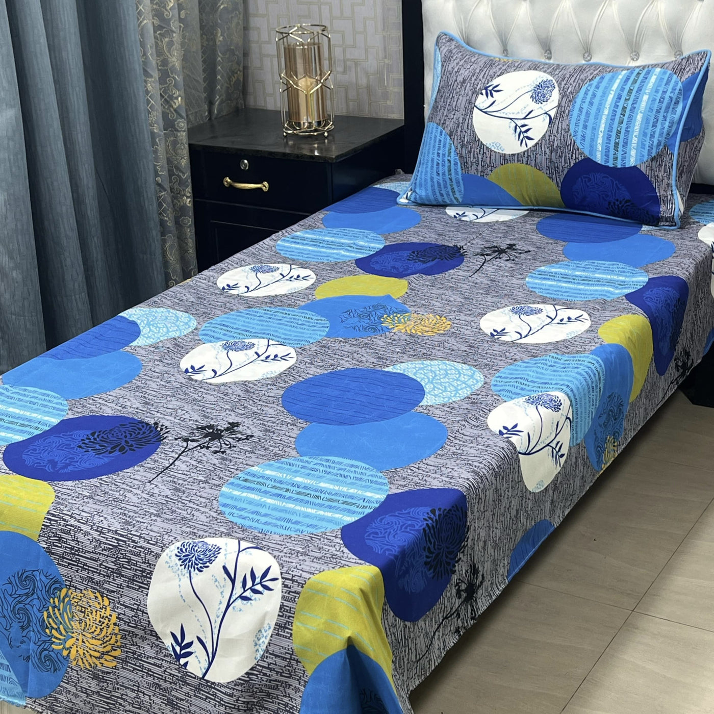 Elenza Cotton Bed Sheet - Single - ESB06
