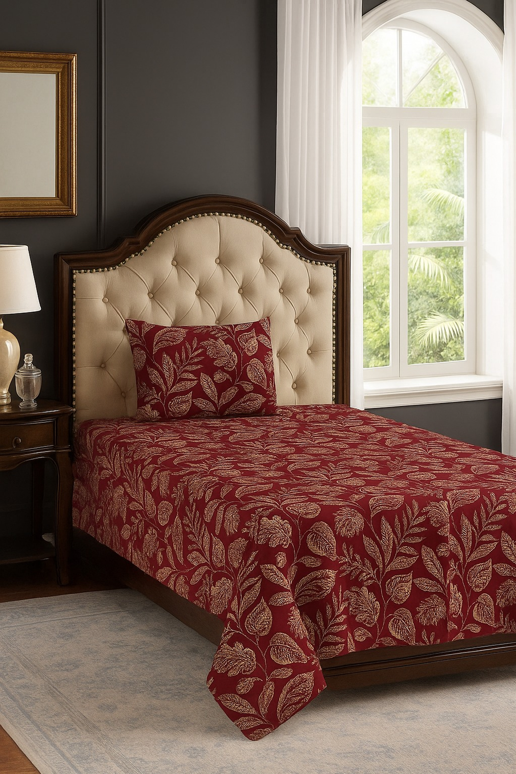 Elenza Cotton Bed Sheet - Single - ESB09