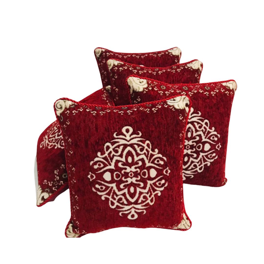 Orvia Velvet Cushion Cover Set – 5 Pcs - OVC01