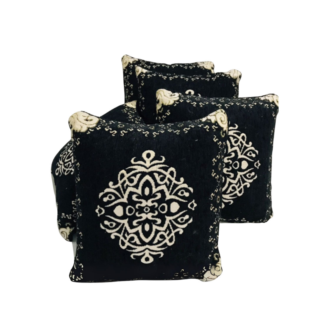 Orvia Velvet Cushion Cover Set – 5 Pcs - OVC01