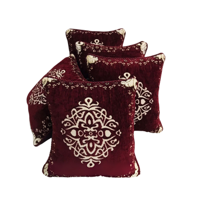 Orvia Velvet Cushion Cover Set – 5 Pcs - OVC01