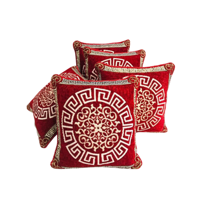 Versace Velvet Cushion Cover Set – 5 Pcs - VVC01