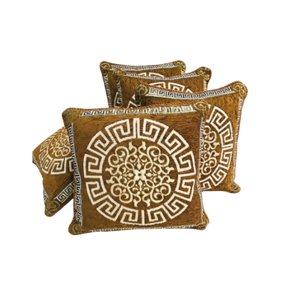 Versace Velvet Cushion Cover Set – 5 Pcs - VVC01