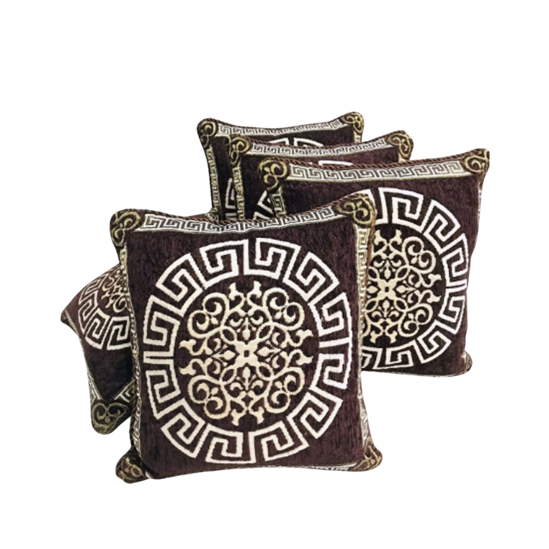 Versace Velvet Cushion Cover Set – 5 Pcs - VVC01
