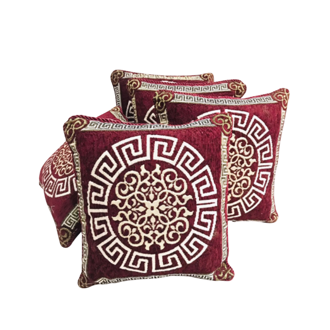 Versace Velvet Cushion Cover Set – 5 Pcs - VVC01