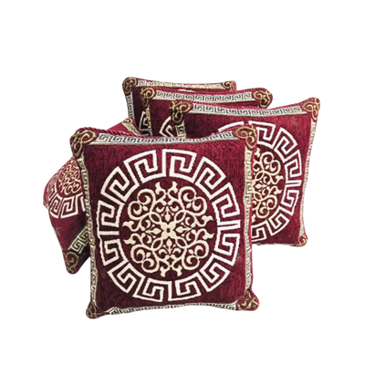 Versace Velvet Cushion Cover Set – 5 Pcs - VVC01